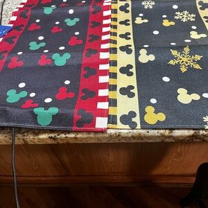 Festive Mickey table runners